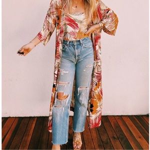 Novella Royale Jane Robe Rust Palm